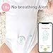 Sense-U Baby Breathing Monitor 2 - Monitors Infant Breathing Movement, Rollover, Temperature and Indoor Humidity Level from Anywhere with Lights and Sounds Alerts, Pink