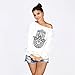 Nawoshow Women's Pullover Casual Off The Shoulder Slouchy Sweatshirt Long Sleeve Hoodie
