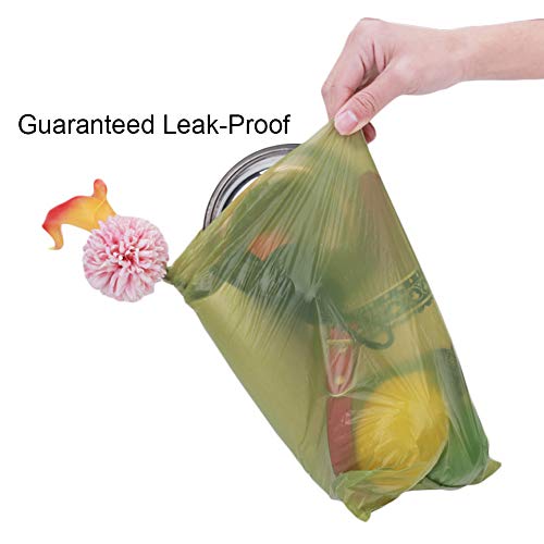 Dog Poop Bags, Extra Thick Strong Poop Bags for Dogs, Degradable Waste Bags, Guaranteed Leak-Proof,Unscented, Refill Rolls,16 Rolls, 15 Doggy Bags Per Roll,Each Pet Poop Bag Measures 9 x 13 Inches