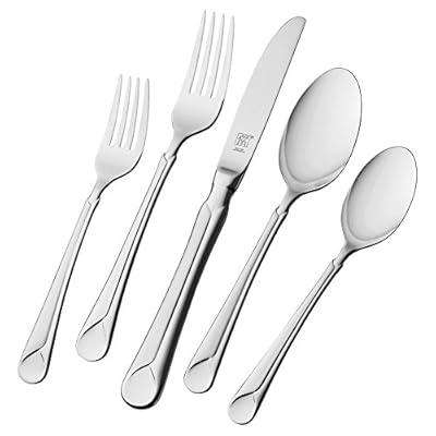 ZWILLING J.A. Henckels Provence 45-pc 18/10 Stainless Steel Flatware Set