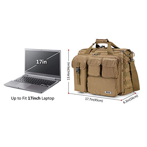 17 inch tactical laptop bolsa