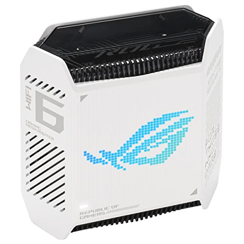 ASUS ROG Rapture GT6 AX10000 1er Pack Tri-Band Gaming Mesh WiFi System