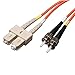 Tripp Lite Duplex Multimode 62.5/125 Fiber Patch Cable (SC/ST), 1M (3-ft.)(N304-003)