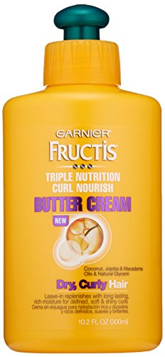 Garnier Hair Care Fructis Triple Nutrition Curl Moisture Leave-In Conditioner, 10.19 Fluid Ounce