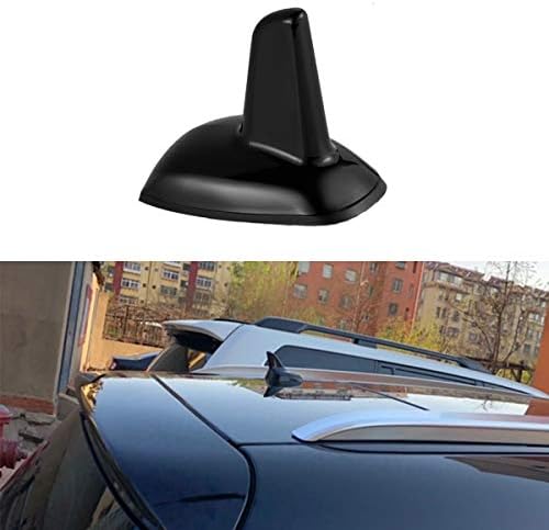 GOFORJUMP New GPS Style Shark Fin Adhesive Decorative Dummy Antenna Aerial For Mercedes for Benz car styling Black New Dropping Shipping