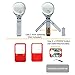 HONWELL Magnifying Glass with Light, LED Illuminated Hand Held Lighted Magnifying Glasses for Close Work, Reading, Strong 3X 5X Hands Free Large Magnifier, Purse Pocket Small Magnifying Glass