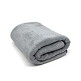 Ethos Handcrafted Car Care The Best Vehicle Drying Towel, Twisted Loop Technology, Absorbs 12X Its Weight in Water! 600GSM 25
