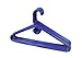 Set of 6 Heavy Duty Tubular Hangers Blue Jumbo Plastic Adult Cloth Coat Suit Closet Organization Hanger