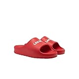 Lacoste Men's Serve Slide 2.0, Dark Green, 9