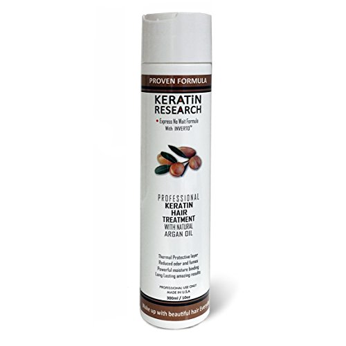 Brazilian Keratin Hair Treatment 300ml Professional Complex Blowout with Argan Oil Improved Formula and Fragrance…