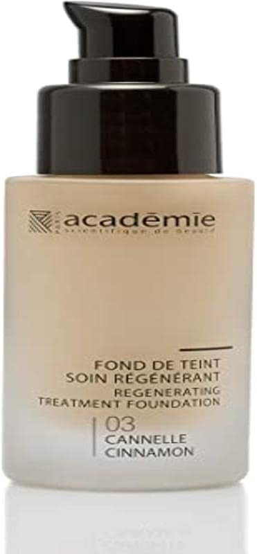Academie Fond de Teint NR 3 Cinnamon Regenerating Care Cream Foundation