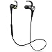 Soundpeat Bluetooth Headphones Magnetic Wireless Earbuds Sport in-Ear Sweatproof Earphones with Mic (Bluetooth 4.1, aptx, 6 Hours Play Time, Secure Fit Design) Q12 - Black