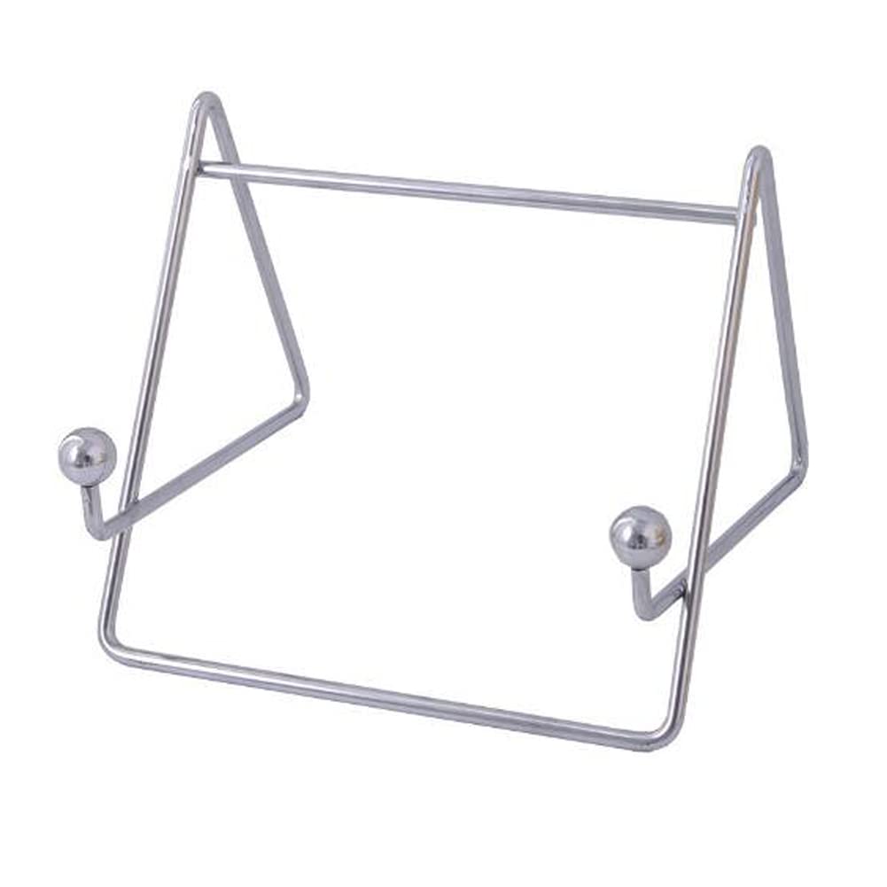 ARFUKA Book Stand Recipe Cookbook Holder Cookery Book Easel Stand Stainless Steel Reading Recipe Cookbook Tablet Holder for Books, Documents, Magazine and Tablets