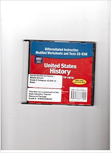 Holt Rinehart And Winston History Worksheet Answers - Nidecmege