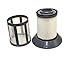 HQRP Filter Set 2-Pack Compatible With Bissel 203-1535 Post-Motor Filter, 203-1534 Pre-Motor Filter 203-1533 Dirt Cup Filter Frame Base, Dirt Cup Filter, 203-1531 Filter Screen Vac Vacuum Cleaner