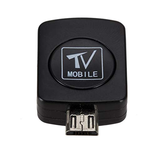 Biback TV Receiver Tuner,HDTV Mini DVB-T Satellite, Mini Black Antenna for Android Tablet Smartphone