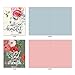 The Best Card Company - 10 Assorted Biblical Quotes Blank Encouragement Notecards Box Set 4 x 5.12 Inch w/Envelopes Religious Christian Verse (10 Designs, 1 Each) - Praise Papers M6635OCB