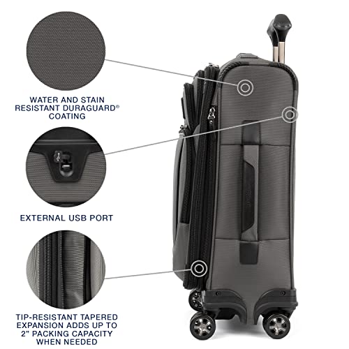 Travelpro Crew Versapack Softside Expandable 8 Spinner Wheel Luggage