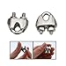 Wire Rope Clips - GLE2016 Stainless Steel Cable Clamp Saddle Fastener for Marine Ships Vessels
