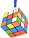 Christmas Ornaments Tree Buddees Colored Cube Puzzle with Blue String