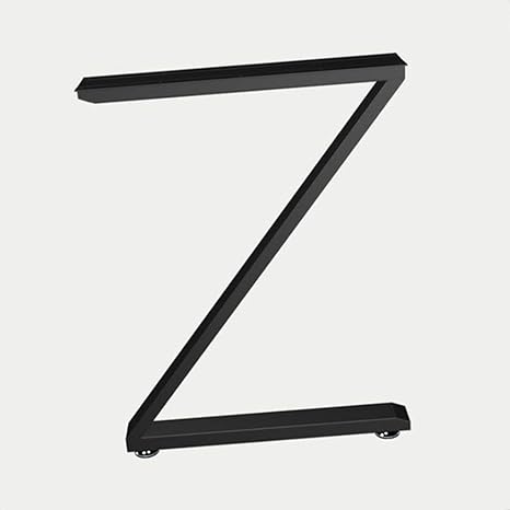 Amazon Wqsq アイアンレッグ Z型 家具テーブル脚 ブラック Diy バーデスク脚 調節可能 鉄脚 テーブル足 725mm 家具パーツ 脚 オフィステーブル キッチン ダイニングテーブル用 ダイニングテーブル オンライン通販