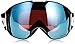 Oakley Men's Airbrake XL Snow Goggles, Jet Black, Prizm Sapphire Iridium, Extra Large