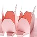 Fvstar 50pcs Baby Shower Butterfly Favour Gift Candy Boxes Wedding Favors and Gifts for Wedding