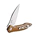 GANZO Firebird FH51 Pocket Folding Knife G10 Handle with Clip D2 Steel Blade Hunting Fishing Camping Outdoor EDC Knife (Brown)