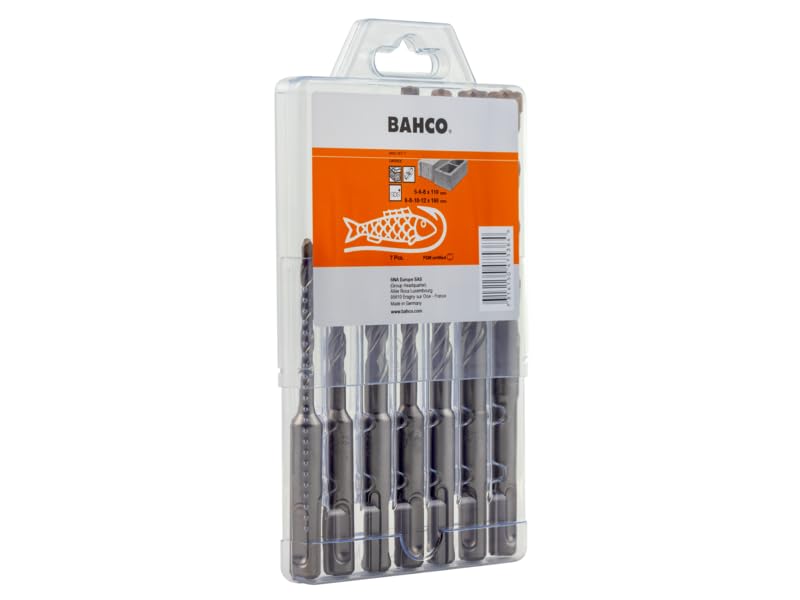 BAHCO Game 7 SDS + 2C Concrete bits
