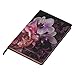 Ted Baker Soft Touch Splendor Black Floral 192 Lined Page A5 Notebook, Black (ATED511)