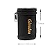 Glendan Dog Poop Bag Holder Leash Attachment,Waste Bag Dispenser - Fits Any Dogs Lead - Includes Free 1 Roll Of Dog Bags (Circular)