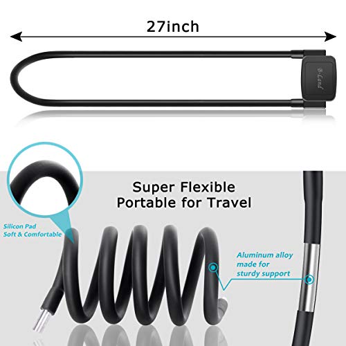B-Land Magnetic Phone Holder, Gooseneck Bed Cell Phone Holders Universal Mobile Phone Stand Flexible Tablet Stand Holder Neck Phone Holder, Compatible of Phones & Tablets