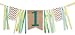 Sterling James Co. First Birthday Decorations - 1st Birthday - Burlap Highchair Banner for Boy