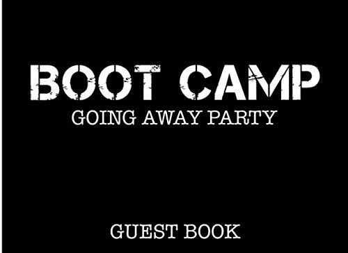 Boot Camp Going Away Party: Guest Book by Sugar Love Creations