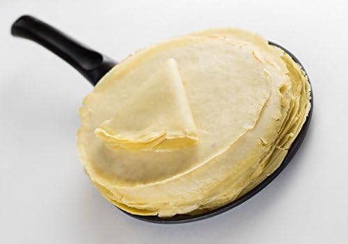 Induction Crepe and Pancake Pan Non-Stick 10.2 Inch. Batter Spreader Included
