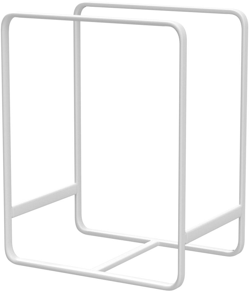 Yamazaki Home Tower Negro Organizador de vajilla, Blanco ...