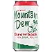 Mountain Dew Throwback, 12oz Can (Pack of 18, Total of 216 Fl Oz)