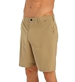 Hurley New Men's Dry-Fit Chino Short Fitted Spandex Blue