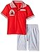 Nannette Baby Boys' 2 Piece Polo Shirt and Woven Short Set