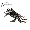 FyshFlyer-Monstar-3D-PVC-Crab-BaitBarbed-Hooks-11-Ounce-4-Inch-Fishing-Lures