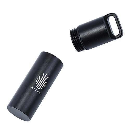 Kizer 2pcs Titanium Reusable Toothpick EDC Tool Survival Outdoor Camping Picnic Travel Kit T308