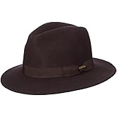 Scala Classico Men's Crushable Felt Safari Hat