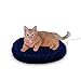 K&H Pet Products Thermo-Kitty Fashion Splash Heated Pet Bed Blue 18
