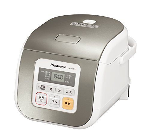 Click Here to See More Images Panasonic Electronic Rice Cooker SR-MY051-S Silver (Japan Import)