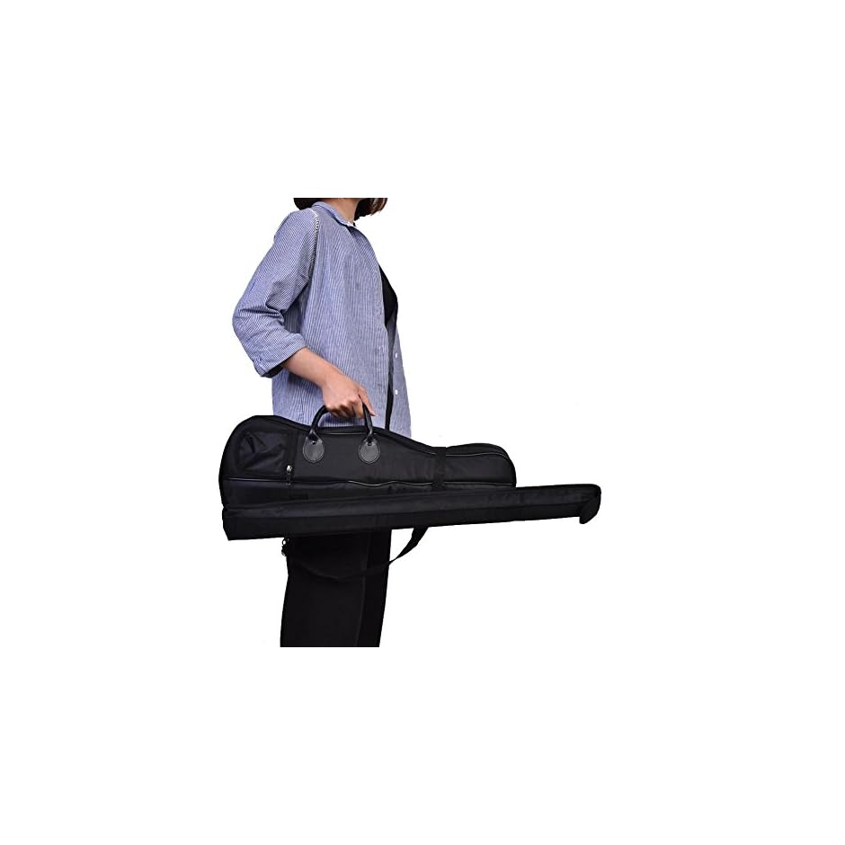 Violin Case Bag Backpack, Professional Portable Violins Soft Case Box