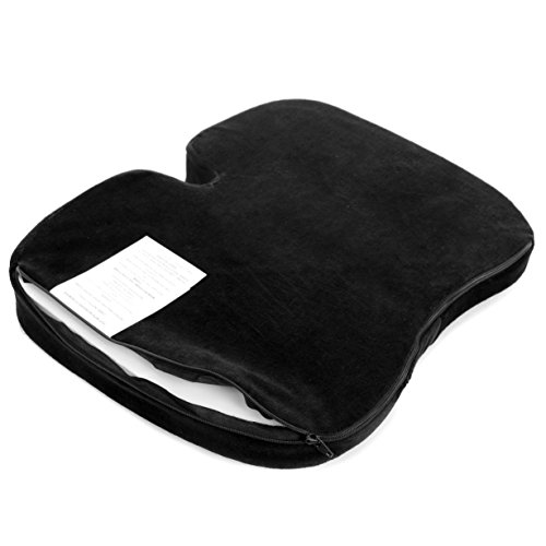 Milliard Coccyx Seat Cushion, Foam Comfort Orthopedic Coccyx Wedge