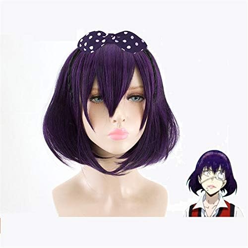 HAMISS for Kakegurui Compulsive Gambler Midari Ikishima Cosplay Wig Halloween Christmas Carnival Costume Props