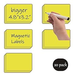 STTMGN Dry Erase Big Magnetic Labels