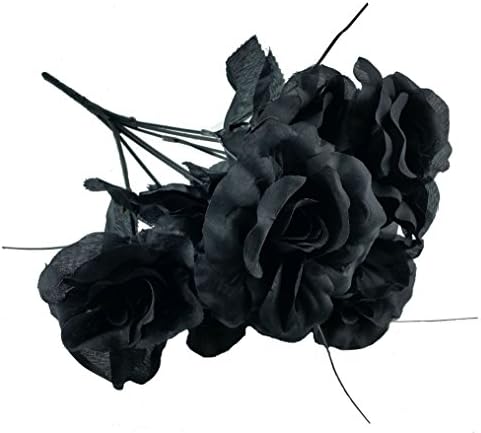 Artificial Black Roses Bouquet (1)