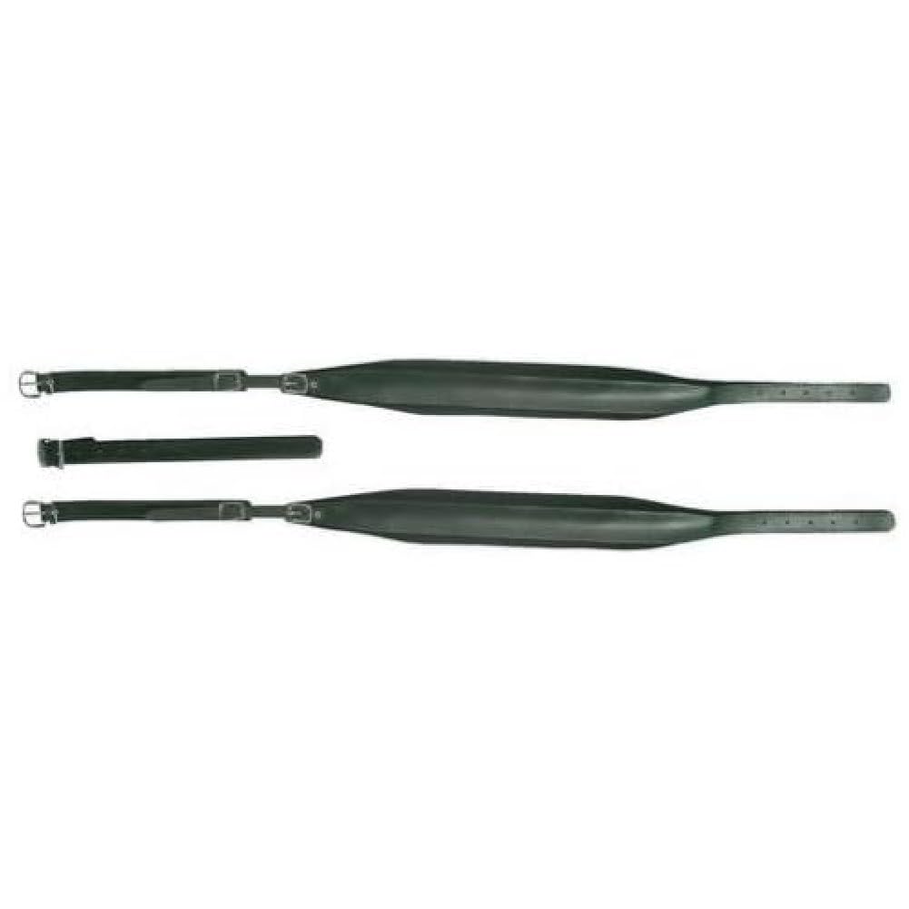 GEWA 766040 Tragriemen für Akkordeon extra breit Leder schwarz